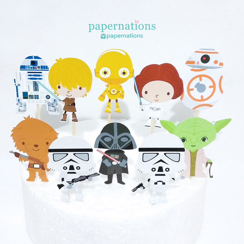 Star Wars Cupcake Toppers